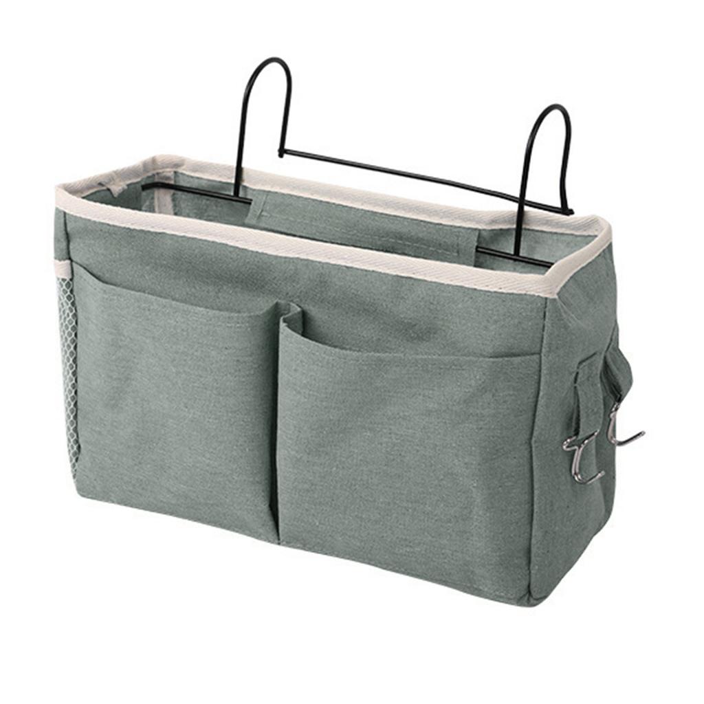 Quick Setups No Tools Required Hanging Bag for Bedsides Table Modern Simple Design Featuring Storage Compartments
