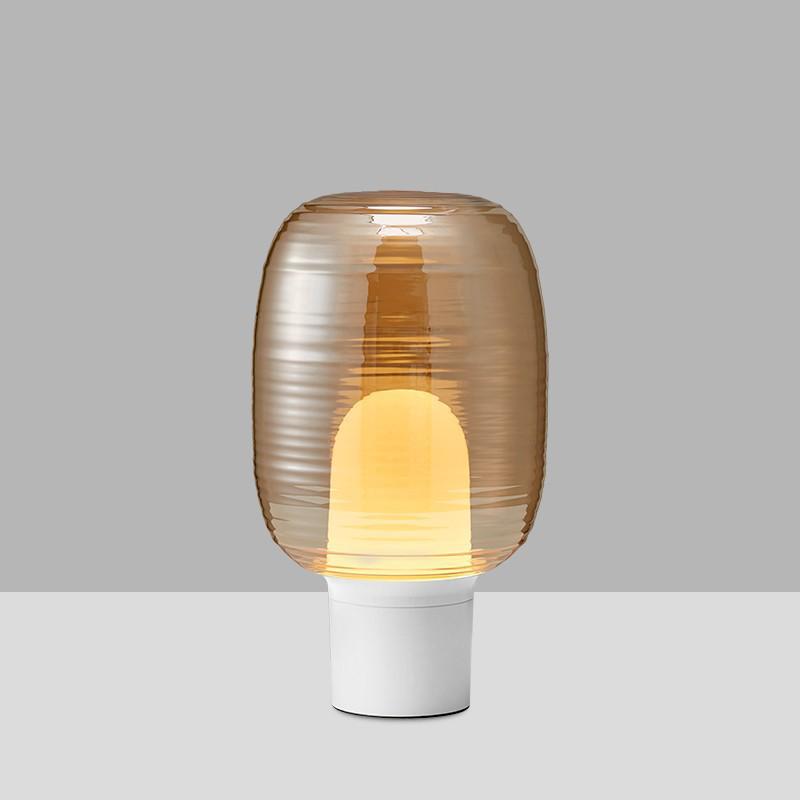 

Nordic Postmodern Glass Table Lamp for Bedroom or Living Room Decor