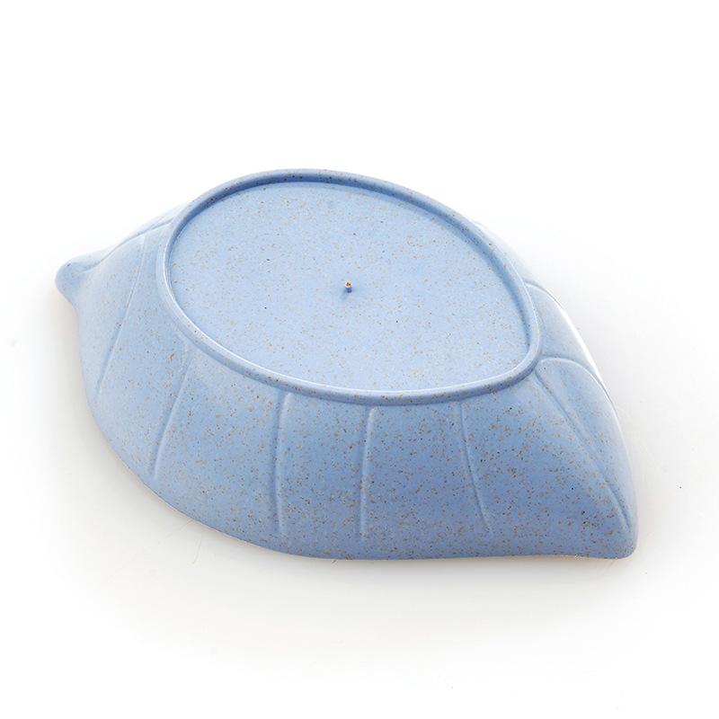 Wheat Straw Leaves Creative Irregular Small Dishes Kitchen Seasoning Dishes Side Dishes Snack Dishes