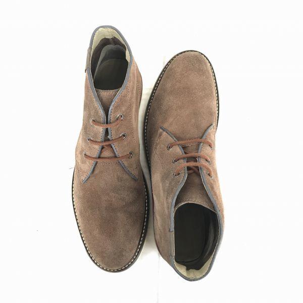 Lacoste Suede Leather Chukka Boots [26.5 / Brown](USED)