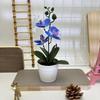 Butterfly Orchid Realistic Faux  Green Plants Potted For Indoor Decorations