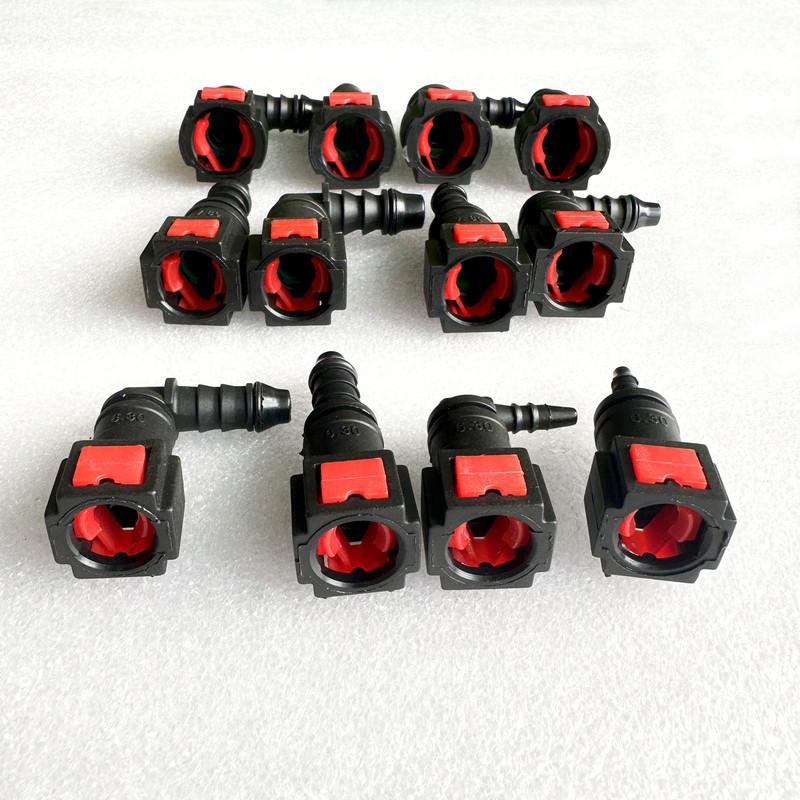 10pcs 6.30 7.89 9.49 Urea Pump Urea Tube Quick Connector Fuel Air Pipe Joint SCR Post-Processing Repair Kits