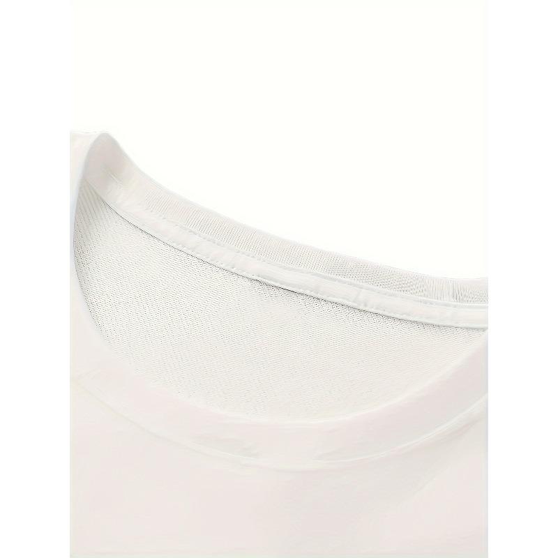 Europäische Größen Get Money Print Herren Kurzarm T-Shirts, Bequeme Lässige Elastische Rundhals Oberteile Für Herren Outdoor-Aktivitäten