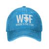 2026 WTF Where's The Fish Hat Women Baseball Hat Graphic Cap Men’s For Cap
