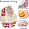 AD23-Cupcake Cases 600 Pieces Cake Paper Wrapper 6 Styles Baking Cup For Muffin Dessert Wedding Party Birthday