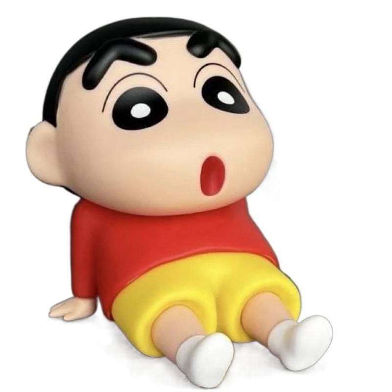 Shin-chan Anime Lazy Phone Holder: Trendy Cute Figure Stand.