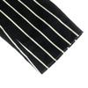 Lacoste Stripe Tailored Jacket 38 Black Embroidery Women Used