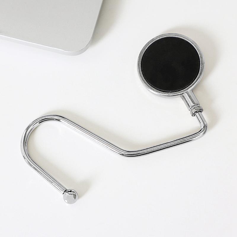 1 Stück Tragbarer Faltbarer Taschenhaken Aufhänger Geldbörsen Handtaschenhalter Faltbarer Tischhaken