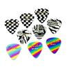 Fender Pick 351 SHAPE GRAPHIC PICKS 1980351203 HEAVY, ZEBRA(12PACK)