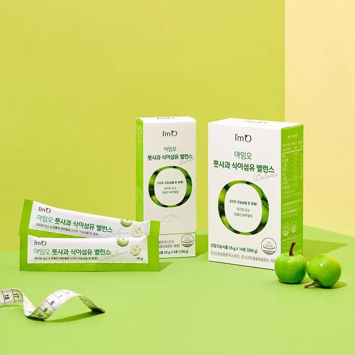 Ich bin Oh Green Apple Diet Ballaststoff-Gelee Balance 5 Boxen, 70 Päckchen