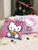 1Pc Hellokitty Cartoon Figure Kitty Print Pillowcase Sofa Pillow Case Room Decorations Double Sided Throwing Pillow Woman Pink