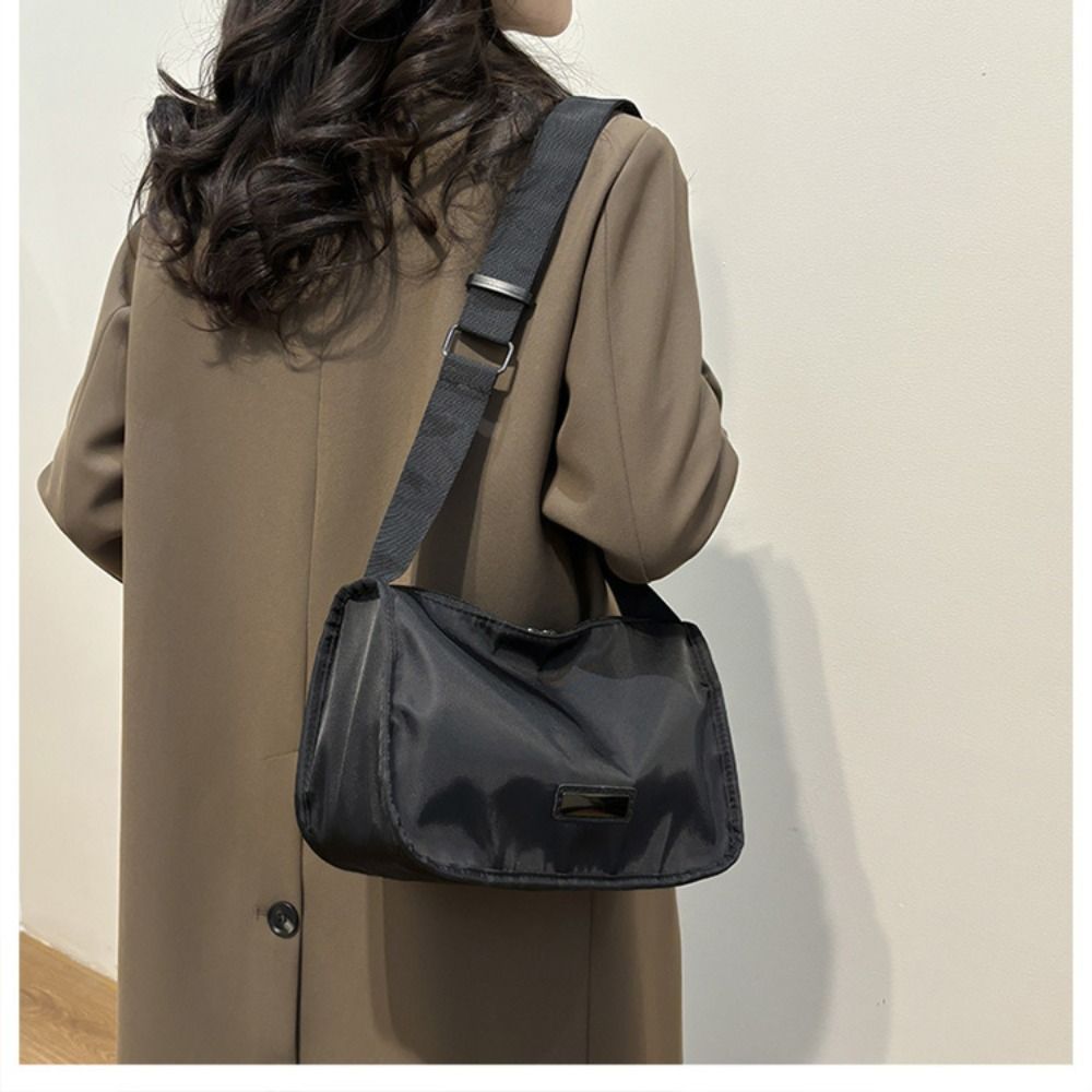 

Сумка-тоут Oxford Crossbody, однотонная сумка-тоут, повседневная сумка через плечо