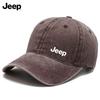 Jeep-style washable soft top cap, unisex baseball cap, versatile new high-quality cap, outdoor peak cap, sun hat AKT1