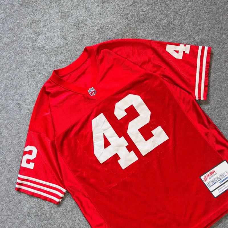 European and American Street Retro Mesh Loose V-neck Digital Printed T-shirt