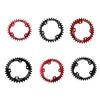 Round Oval Wear-resistant Crankset Wide Single Chain Ring Chainwheel Tooth Plate 4 Pieces Sprocket Bolts M7000 M9000