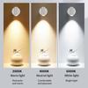 Magnetic Cordless Led Wall Lamp with Touch Switch Rechargeable Night Light Spotlight Brightness Color Dimmable Bedroom Cabinet