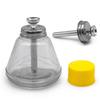 Empty Push Down Pump Dispenser Top Press Type Liquid Pumping Dispenser Bottle  Laboratory