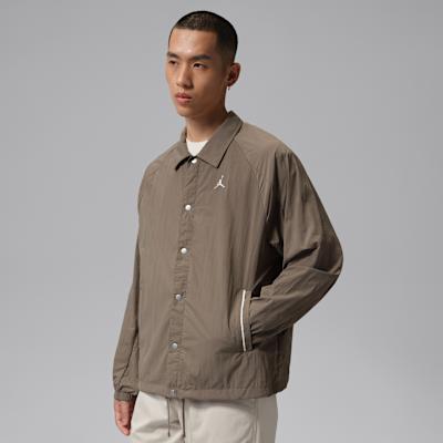 Jordan Jackets Men s Brown Lapel Moderate Other S