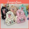 Labubu Pattern Print Student Backpack With Large Capacity And Air Cushion Straps For School Use