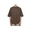 Fear of God Essentials Heavy Kurzarm-T-Shirt Heather Wood Herren Tops Braun 125SU242002F