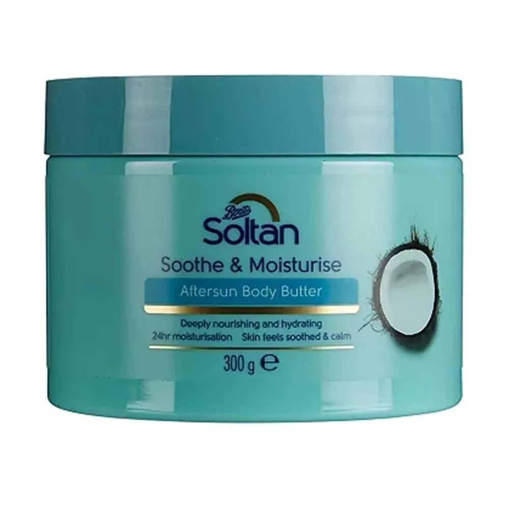 Soltan Aftersun Body Butter 300g 1 Pack Soothe & Moisturize