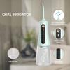 Portable Oral Irrigator Dental Flosser for Cleaning Teeth Water Thread Flosser 6 Nozzle Mouth Washing Machine 350ml