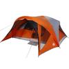 Tente familiale - vidaXL - 6 personnes - Imperméable - Gris et orange - Pliable et légère