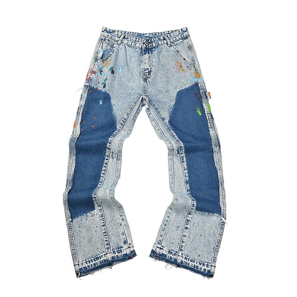 EastRogue Retro Streetwear Baggy Jeans Men Women Vintage Denim Pants