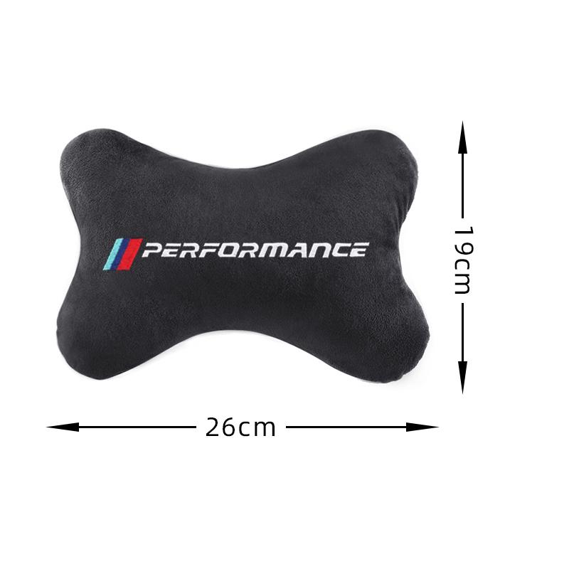 Cuscino Supporto Collo Auto Poggiatesta per BMW M Performance F30 F10 G20 G30 X1 X3 X5 X6 E46 E90 Accessori Auto