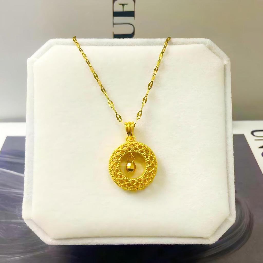 Summer Silver Series Titanium Steel Non-Fading Necklace for Women - Fashionable, Light Luxury, Niche, High-End