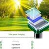 Solar-Powered Ultrasonic Pest Repellent for Rodents, Birds, Snakes, and Insects In Gardens and Landscapes