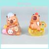 Capybara Pvc Action Figures With Assembly For Anime Enthusiasts And Collectors