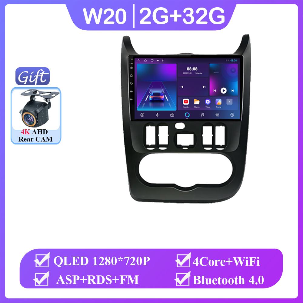 

Android 14 для Renault Logan 1 Sandero 2009 - 2015 для Lada Largus Lergus 2012-2020 для Dacia Duster 2010-2017 Авто Радио Плеер