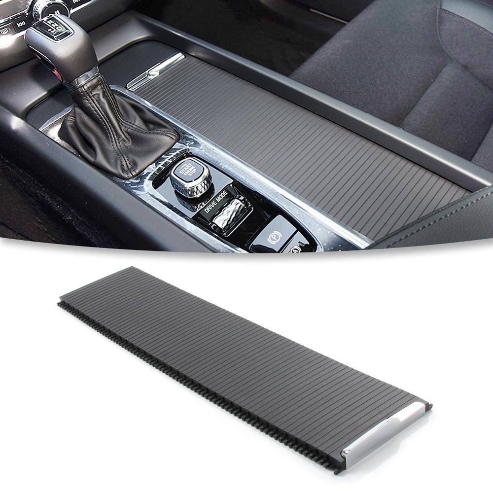 Car Center Console Trim Cover Blind 31469624 For VOLVO XC60 MK2 S60 19-25 B5 T8 Cup Holder Curtain Zipper cover Center Console