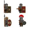 Middelalderlegion Sammenstilling Byggeklosser Figur Leker
