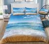 Bed Clothes Super Soft Comfortable Bedding Set AU Double US California King EU Twin Size Bedclothes Beautiful Scenery Quilt Set