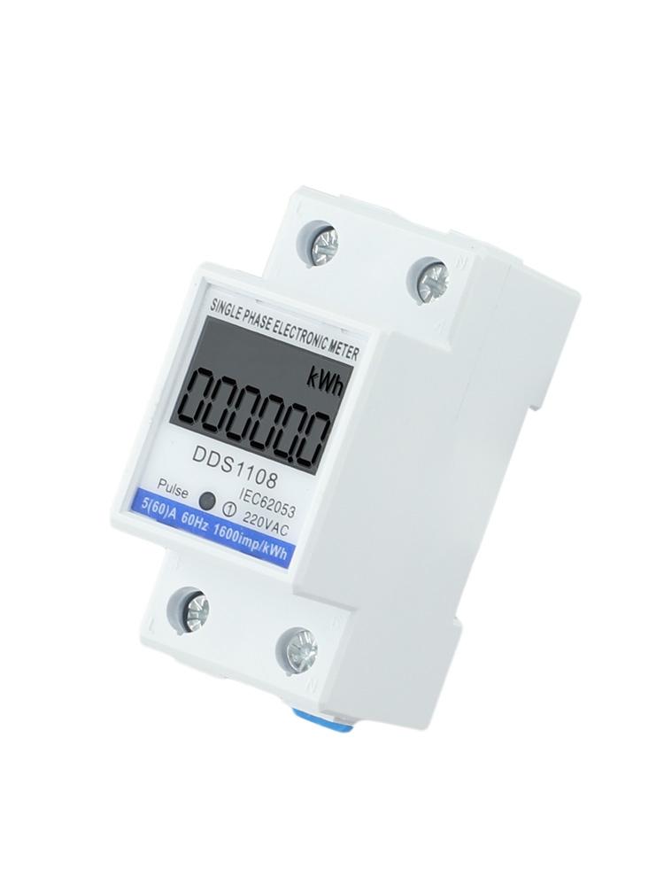 Energy Meter AC Cables Digital Easy To Install Efficient