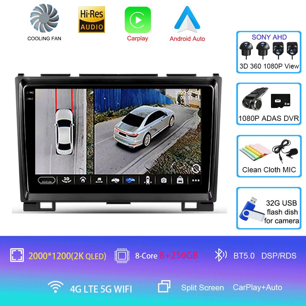 Car Radio Android 14 Carplay For Great Wall Haval Hover H5 H3 2011 - 2016 Navigation Multimedia Player Stereo WiFi+4G video BT