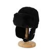 Winter Outdoor Cycling Warm Hat Men Women Lei Feng Hat Fleece Thickened Ear Protection Knitted Hat Cold Proof Windproof Thermal