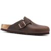 Birkenstock No Special Function Closed Toe Slippers Unisex Red Brown Narrow 0860133