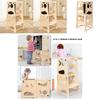 Children Foldable Kitchen Step Stool With Design For Imaginative Play And Early Learning