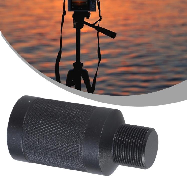 Corrosion Resistant Aluminum Alloy Threaded Rod Adapter for Microphone Mount 3/4-5 Female to 5/8-27 Male Interfaces