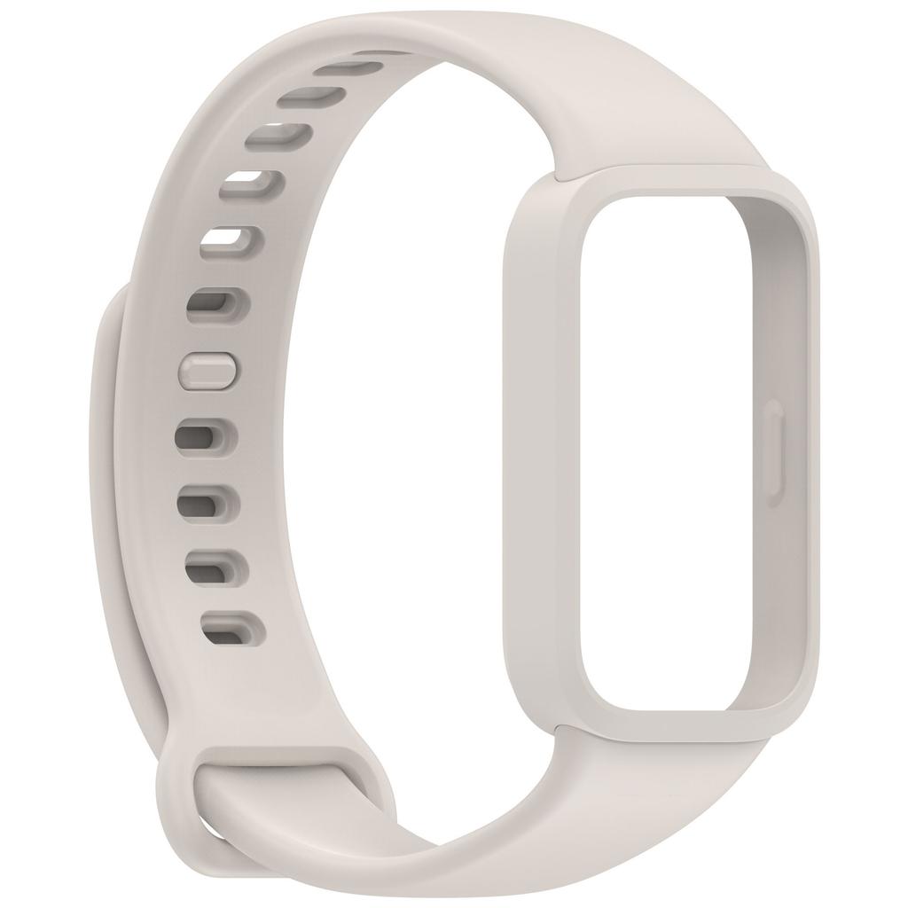 Silicone Strap+Case for Smart Band 9 Active Strap Smart Watches Accessories Bracelet for Redmi Band 3 Strap Watch Cover