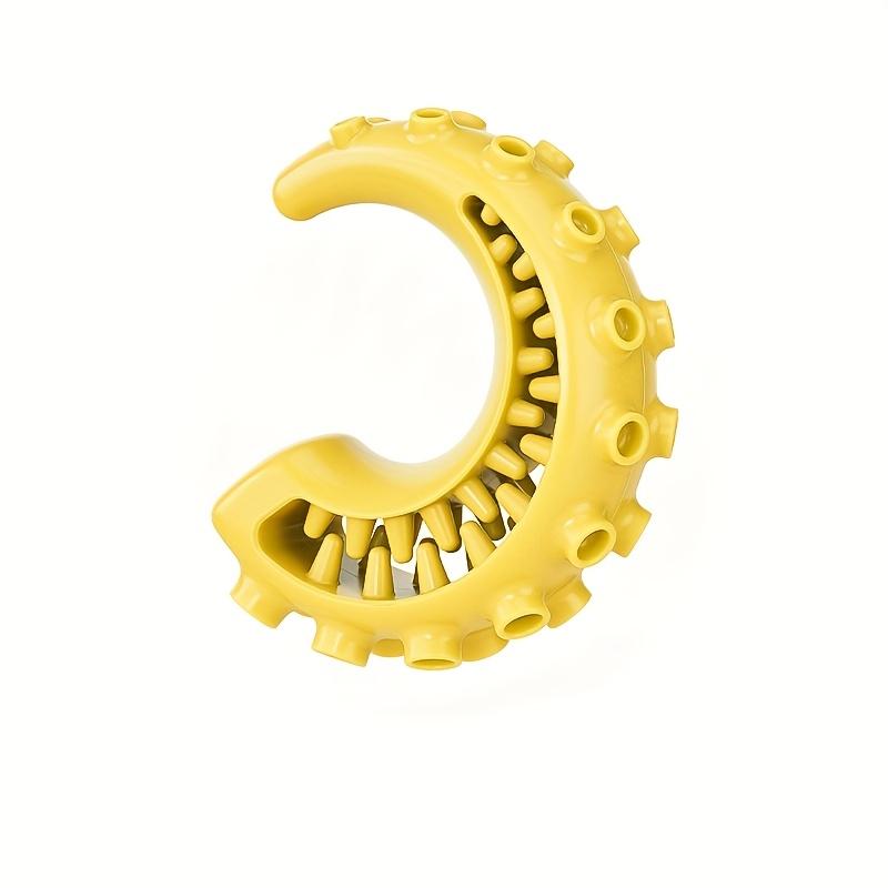 

Игрушки для домашних собак из ТПР для маленьких и средних собак, устойчивые к укусам жевательные игрушки для собак, игрушки для чистки зубов собак, товары для домашних животных жёлтый