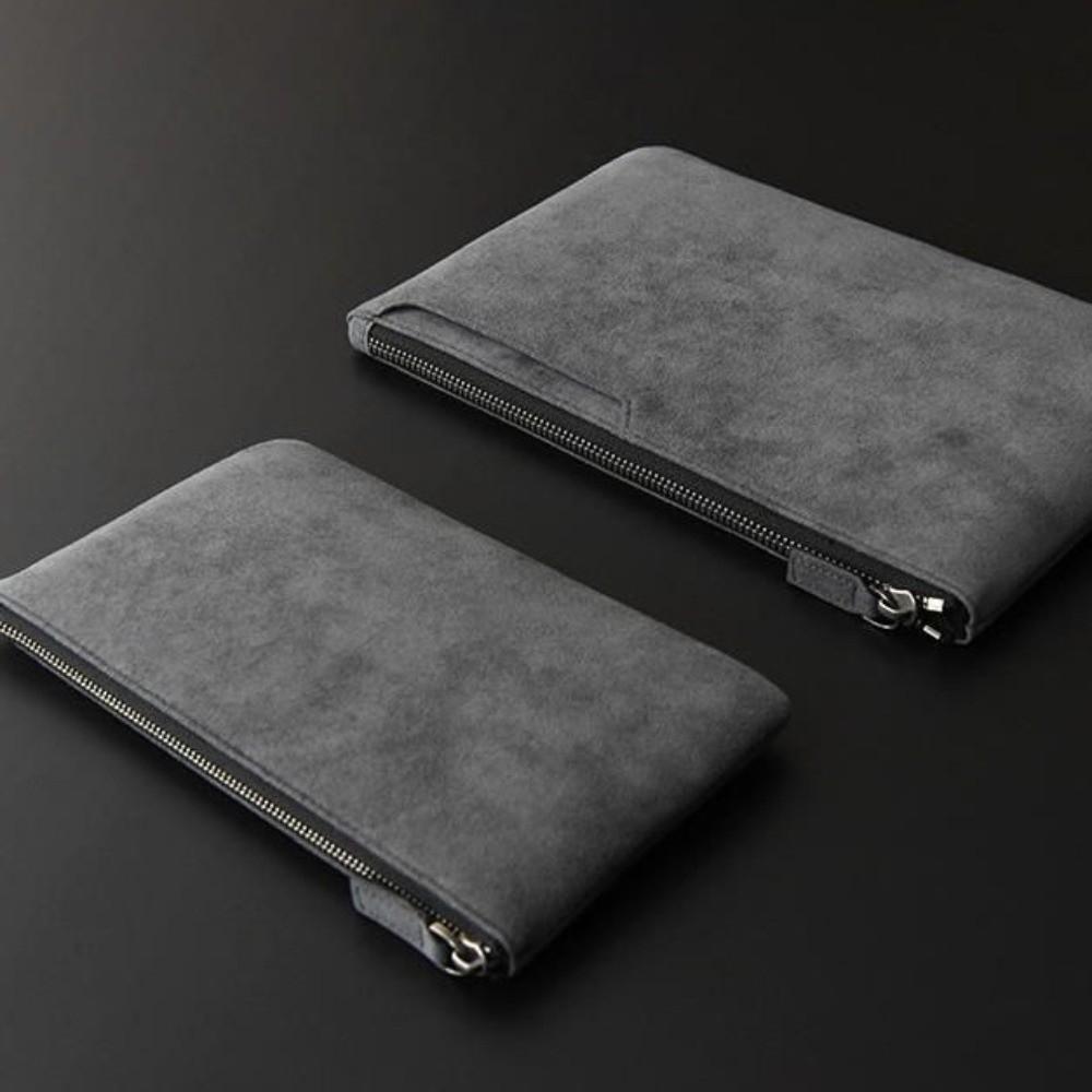 Gifts Portable Men's Business Clutch Bag Large Capaci Soft Surface Ort Handheld Busin Coin Purse Casual Phone Bags