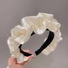 New Fashion Wide Hair Bands For Women Hair Holder Wash Face Headdress Solid Color Cloth Headband Hair Hoop Hair Accessories