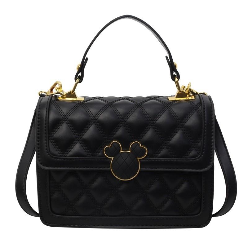 Ielgy High-End Fashionable All-Match One-Shoulder Cross-Body Portable Diamond Small Square Bag