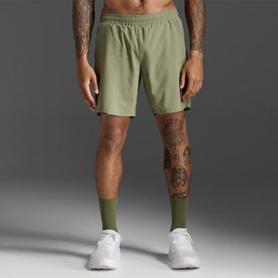 Tutaimjeuyu (Men'S) Aero 7-Inch Shorts Khaki_Mr6904Bhtg-Brf