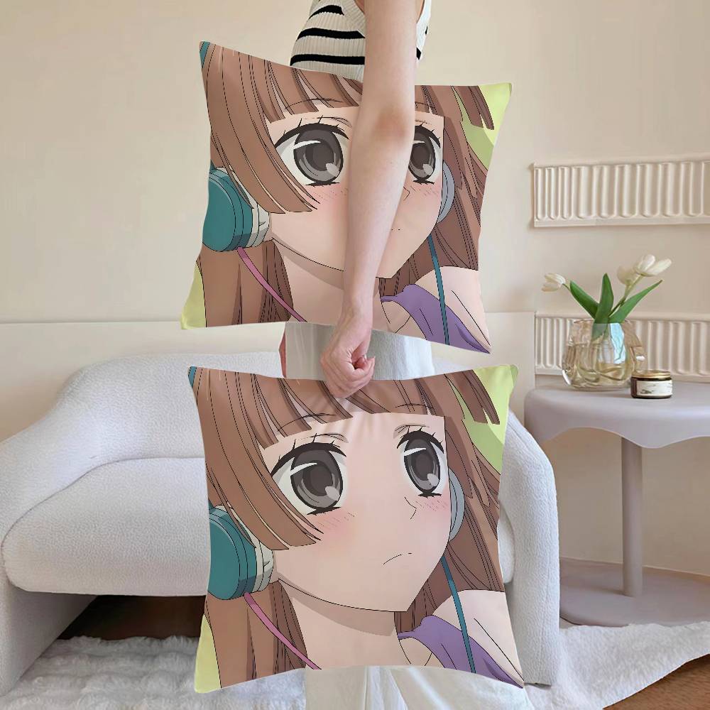 N-Nino Arisugawa Pillow Case Anti-dustmite Pillowcase Invisible zipper silky Sofa cushion cover