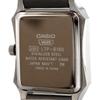 CASIO Standard Analog Watch White Silver Metal Band Women's LTP-B190D-7BV (Overseas)